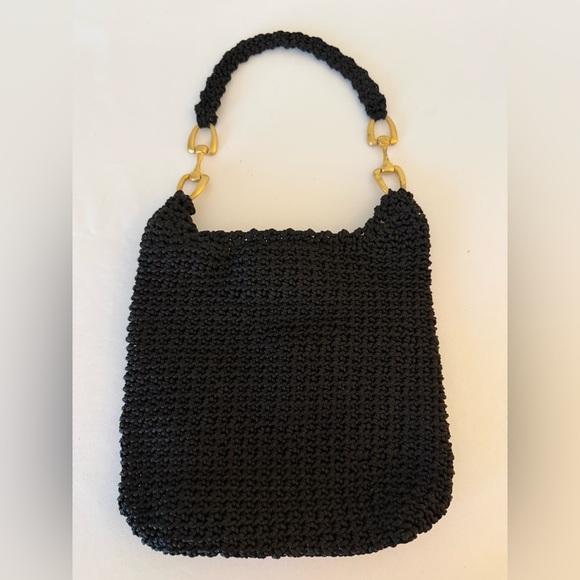 Black Crochet Bag - Picture 2 of 5